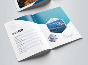 藍(lán)色大氣企業(yè)畫冊(cè) 專業(yè)企業(yè)形象策劃服務(wù)與設(shè)計(jì)素材全解析